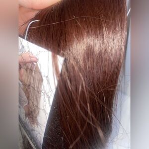 Halo Hair Extension 18” Color #33 Dark Brown | Iron Friendly